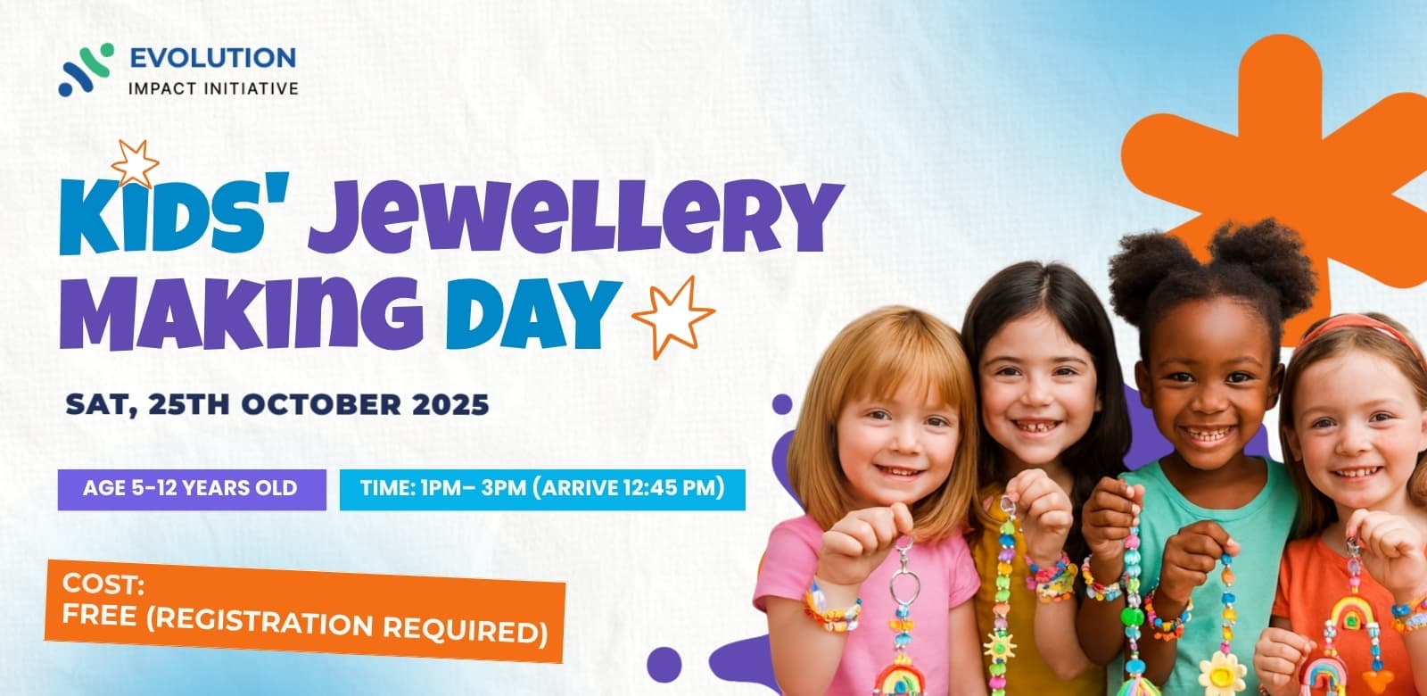 Kids' Jewellery Making Workshop