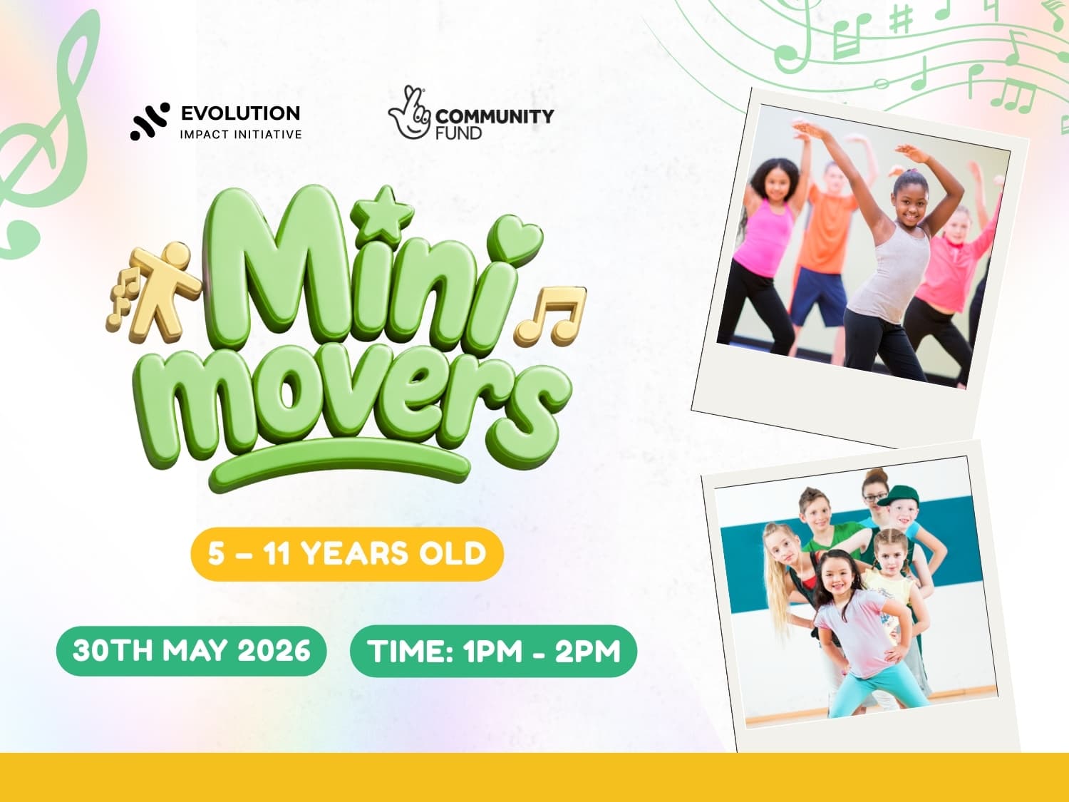 Mini Movers – Dance Fitness Session for Children